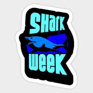 Shark week Sticker